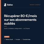 Récupérer 80 €/mois sur ses abonnements oubliés